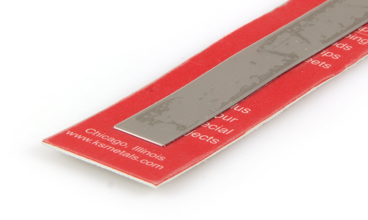 1/2in Stainless Steel Strip .012in Thick (12in long)