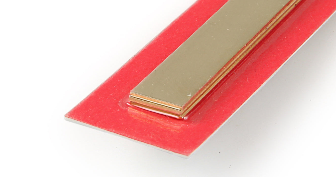 12mm Brass Strip 1mm Thick (300mm long) (3 pcs)