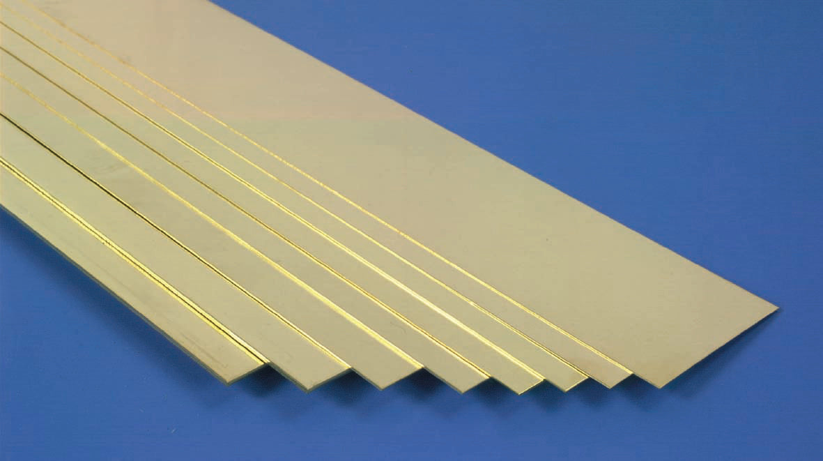 1/4in Brass Strip .064in Thick (12in long)