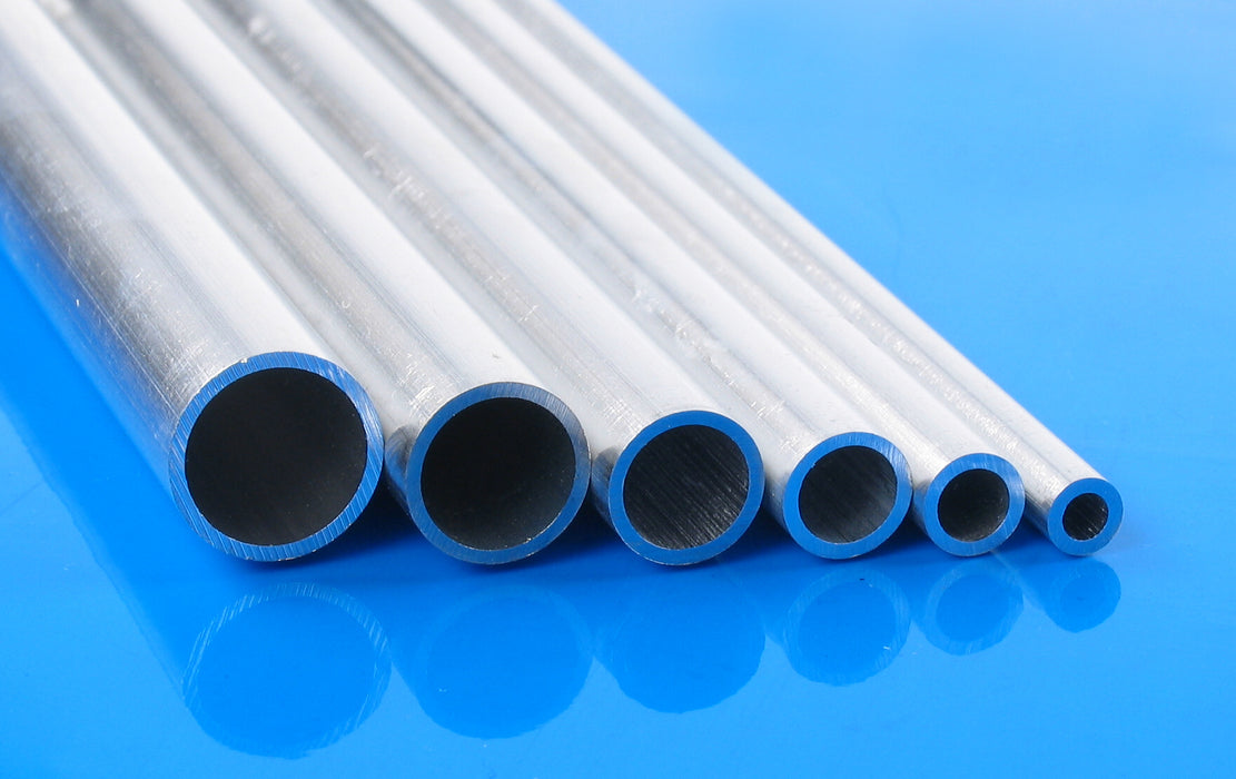 3/16in Aluminium Round Tube .035in Wall (12in long) (6 pcs)