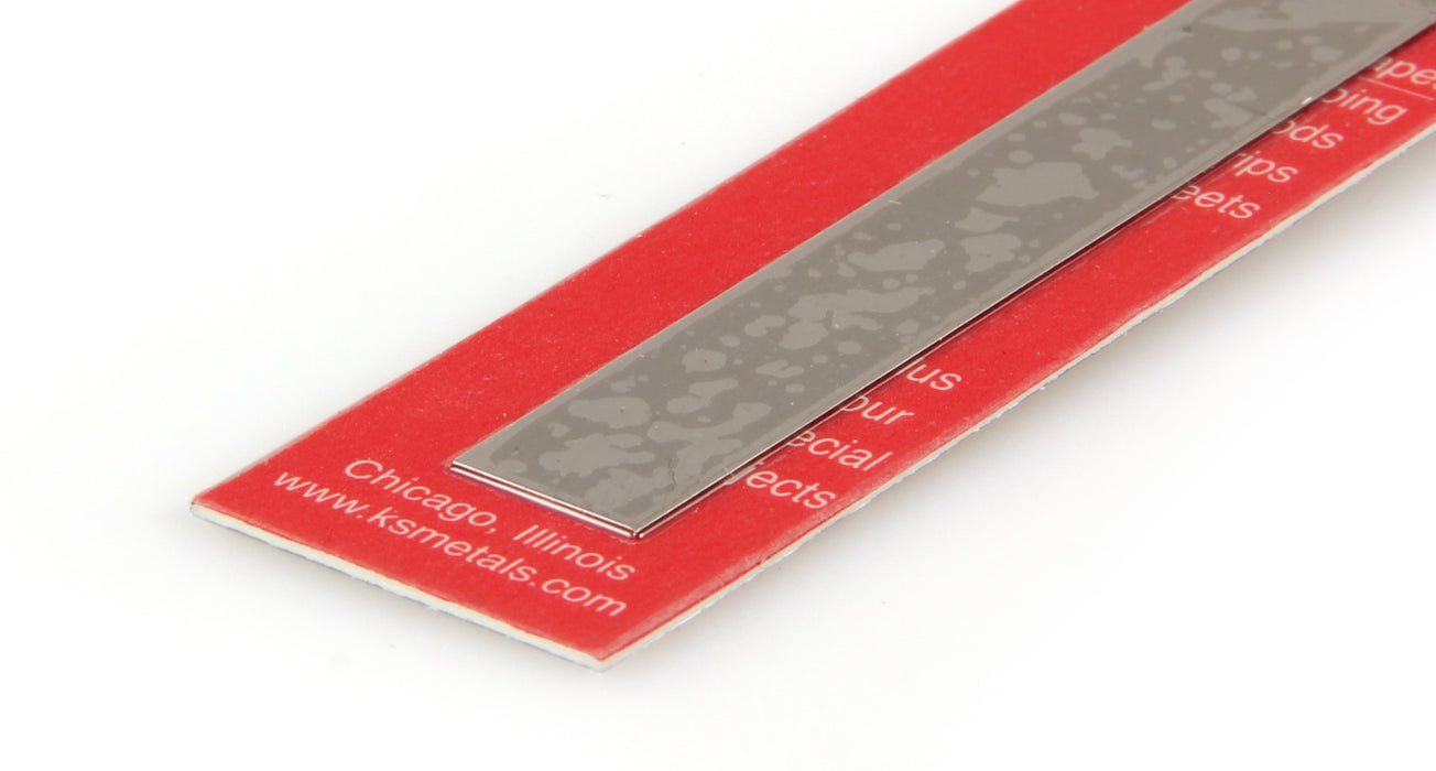 1/2in Stainless Steel Strip .025in Thick (12in long)