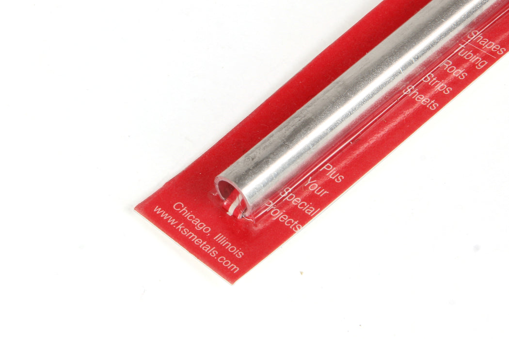 10mm Aluminium Round Tube, .76mm Wall (300mm long)