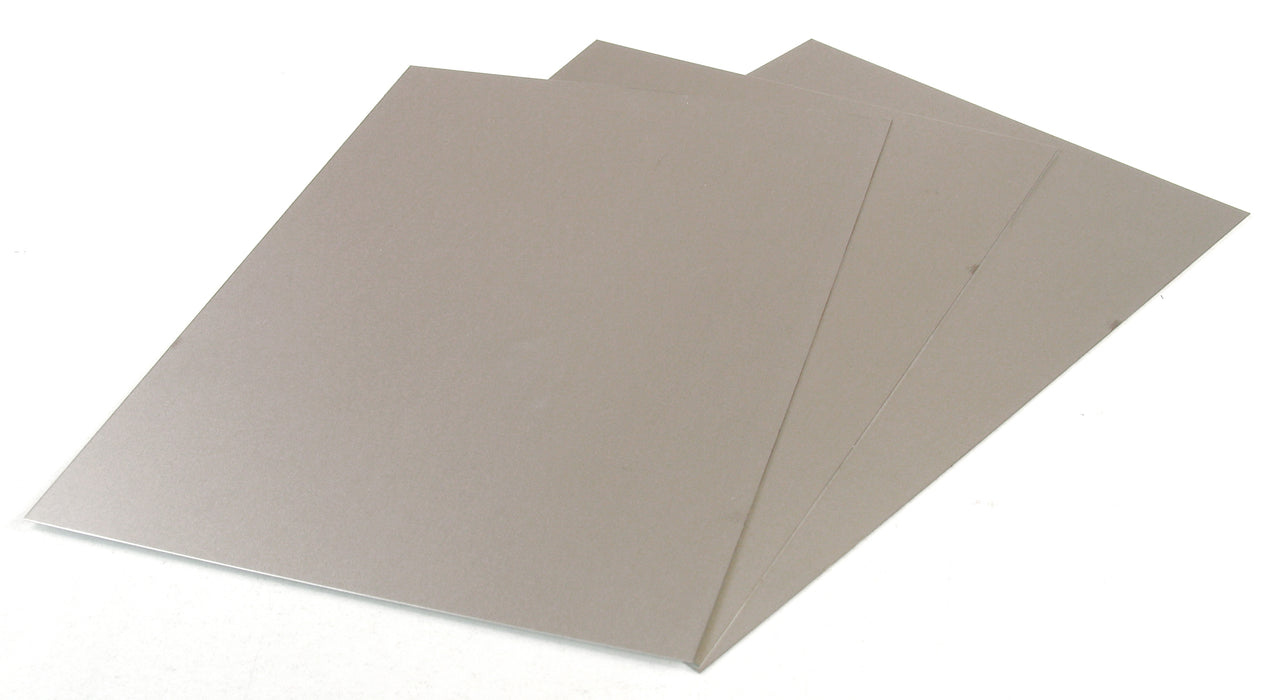 .018in 10x4in Stainless Steel Sheet (Bulk Pack of 6 Items)