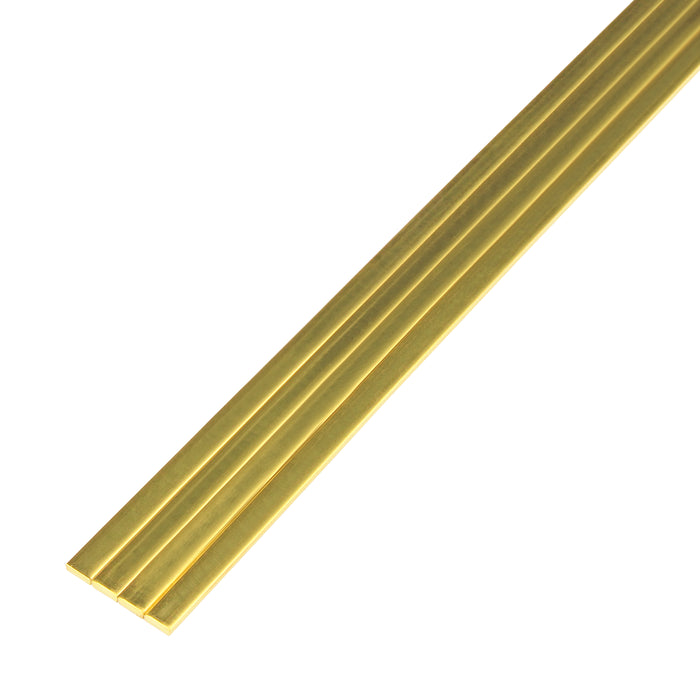 1in Brass Strip .032in Thick (12in long)