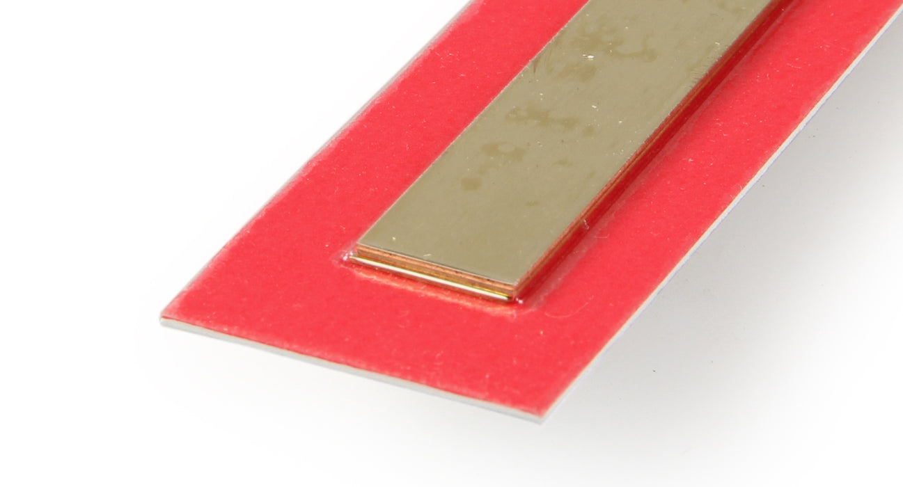 12mm Brass Strip .5mm Thick (300mm long) (3 pcs)